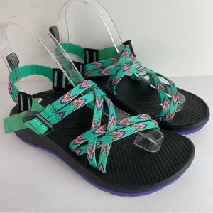 Chaco Kids Canvas Strap Sandals NWOT